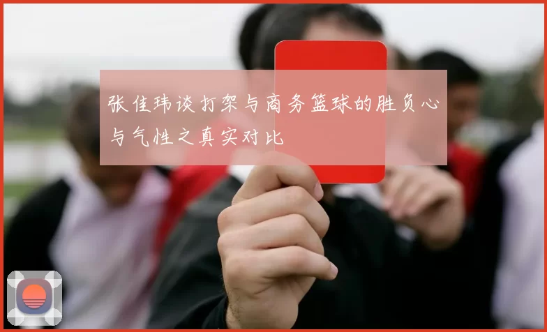 张佳玮谈打架与商务篮球的胜负心与气性之真实对比